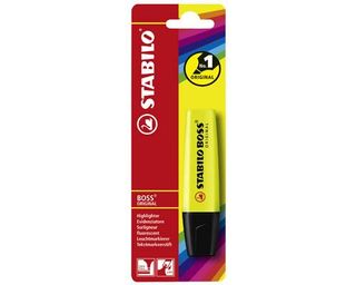 Marcador Amarillo Boss 1 Pz