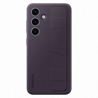 Capa de Silicone com Fita Samsung para Samsung Galaxy S24 - Violeta Escuro