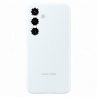 Capa de Silicone Samsung para Samsung Galaxy S24 - Branco