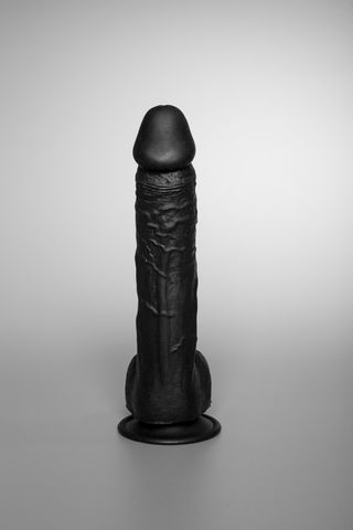 AVATAR LONGO - Gran dildo de doble densidad - Color:Negro (AM553B)