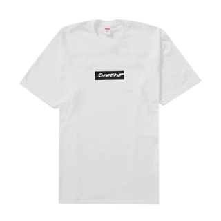 Supreme Futura Box Logo Tee White White / L