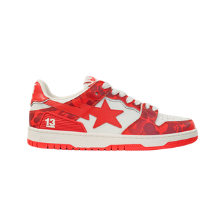 A Bathing Ape Bape Sta CHINA 13th Anniv SK8 Red / 43