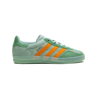 Adidas Gazelle Indoor Hazy Green Crew Yellow 38 2/3