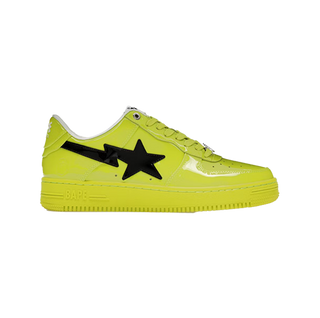 A Bathing Ape Bape Sta #2 Yellow Patent 43