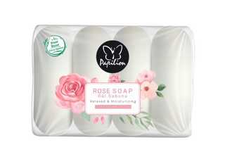 Papilion Savon de bar 70gr 4pc Rose Ihr