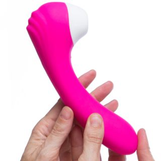 INTENSSE PRO, 3x1  succión, dildo y vibración - Color:Rosa (AM696PIN)