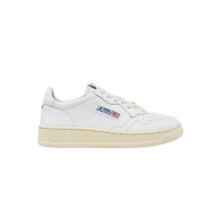 Autry Medalist Low Sneakers In White Leather 41