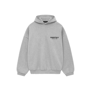 Essentials Fleece Hoodie Light Heather Gray XS
