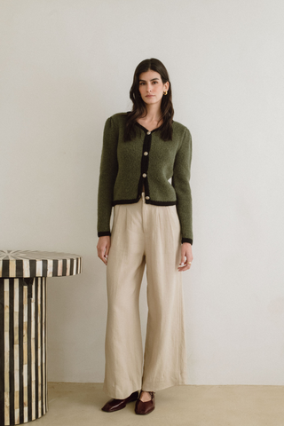 Chaqueta Margot - Green And Black M