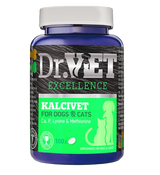 Dr.VET Excellence KALCIVET Supplements for Pets, 100 Pieces