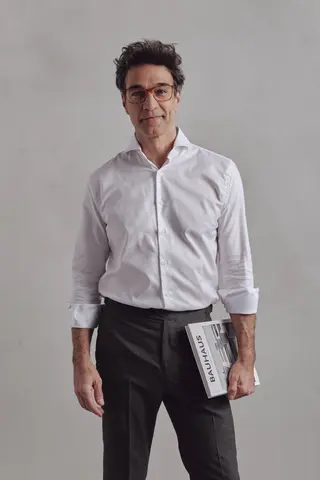 Camisa Oxford Classic Doble Puño Blanco L