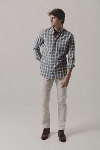 Camisa Cuadro Escocés S