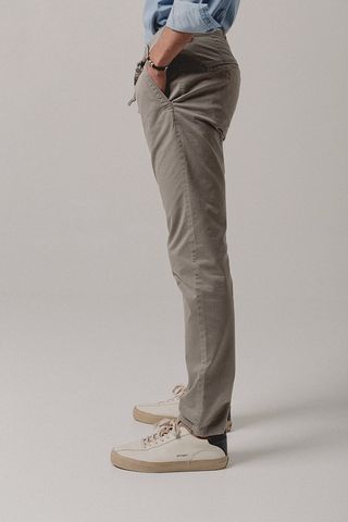 Pantalón Chino Paul Gris Verdoso 36