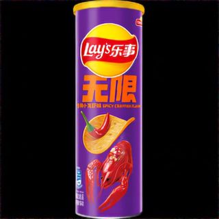 LAY'S ASIAN SPICY CRAYFISH FLAVOR 104g
