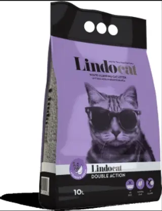 LITIERE DOUBLE ACTION (LAVANDE) COMPACT 5L - LINDOCAT