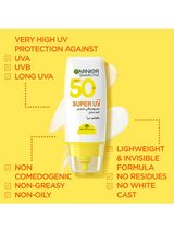 Garnier Super UV Sérum Solaire Invisible Vit C Spf 50+ 30ml