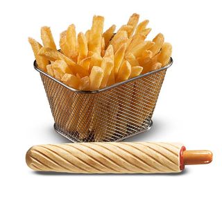 Hot Dog XXL Parówka + Frytki