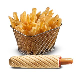 Hot Dog Parówka + Frytki