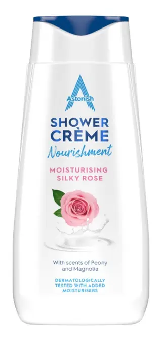 Astonish Shower Crème Rose 400 Ml
