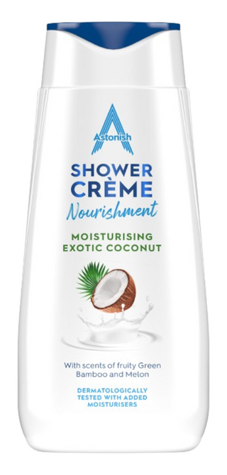 Astonish Shower Crème Coconut 400 Ml