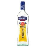 Вермут 1 л FRATELLI Moscato Bianco лікерний білий 12,5% об ск/бут