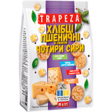 Міні-Хлібці Trapeza Пшеничні зі смаком Чотири сири 90 г