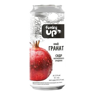 Сидр «Funky Up Гранат» 0.5л