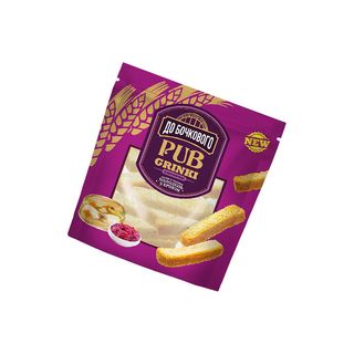 Грінки пшеничні «До бочкового» зі смаком холодець з хроном, 130г