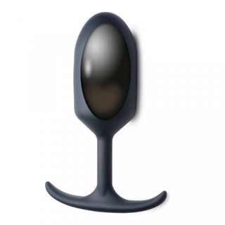 Анальная пробка с утяжелением  Heavy Hitters Premium Silicone Weighted Anal Plug, XL, черный, 16.8х5 см