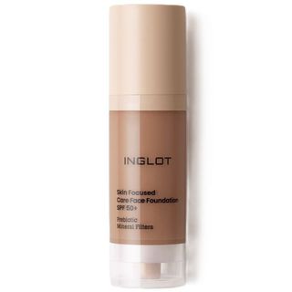 INGLOT skin focused care face foundation SPF50+ 315 deep amber