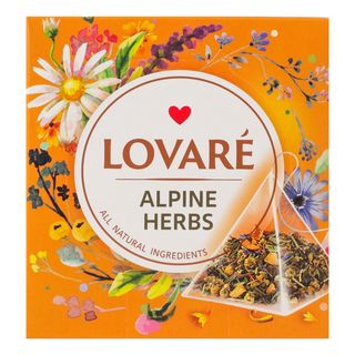 Чай фас. трав. LOVARE Alpine Herbs в пірам. /15*2г