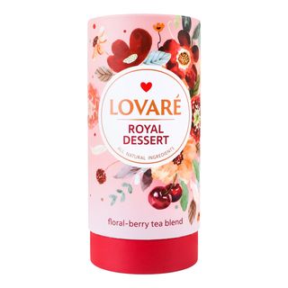 Чай фас. трав. LOVARE Королівський десерт тубус / 80г