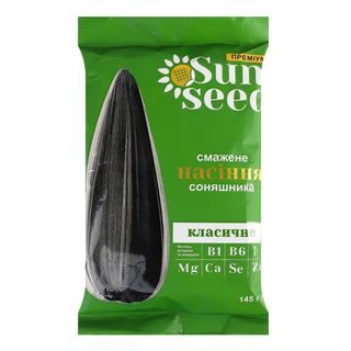 Насіння соняшника SUN SEED смаж. класичне / 145г