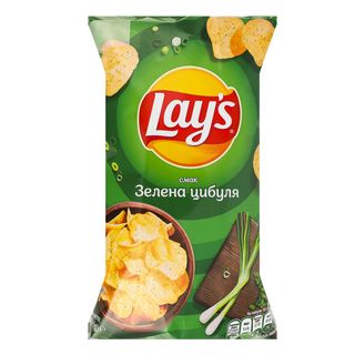 Чіпси LAY'S Зелена Цибуля / 120г