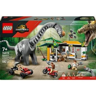 LEGO Jurassic World 76973 Misión de Seguimiento: Raptor y Titanosaurus