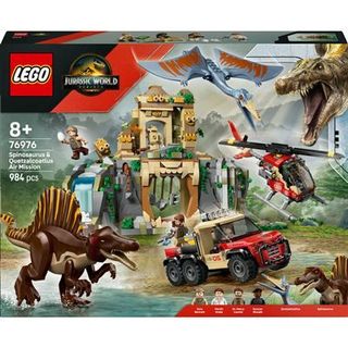 LEGO Jurassic World 76976 Misión Aérea: Spinosaurus y Quetzalcoatlus