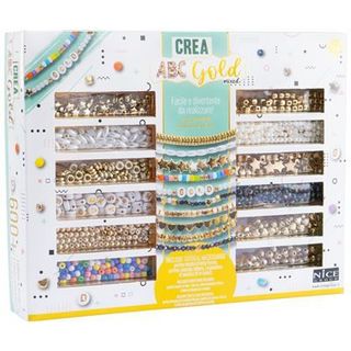 Set de cuentas ABC Gold Mixed Kit 600 Piezas