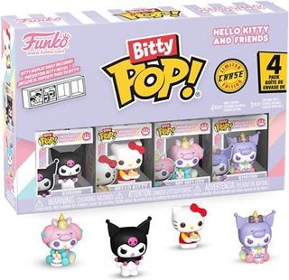 Pack de 4 figuras Funko Bitty Hello Kitty And Friends - Varios modelos