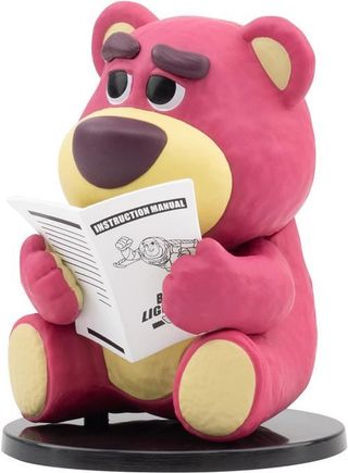 Figura Beast Kingdom Teddy Bear Series Yume Disney Toy Story Lotso Reading Time 10cm