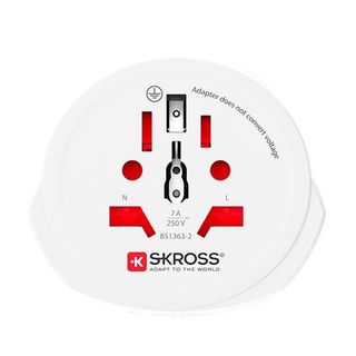 Adaptador Mundial a UK SKROSS 1500225-E Blanco