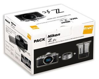 Pack Fnac Cámara EVIL Nikon Z fc + 16-50 mm f/3.5-6.3 VR + Mochila