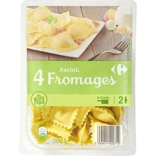 Carrefour Ravioli 4Cheeses 300G
