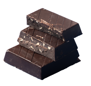 100 g chocolat noir sans sucre