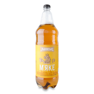 Пиво Львівське М'яке ПЕТ 1.8л