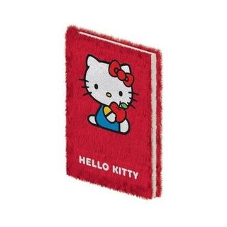 Caderno Peluche - Hello Kitty