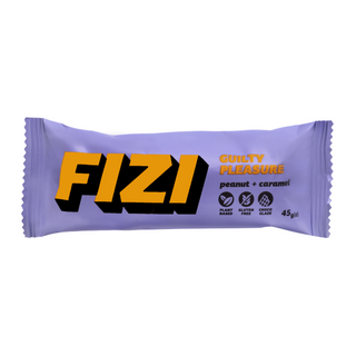 Батончик у шоколадній глазурі FIZI Peanut+caramel 40г