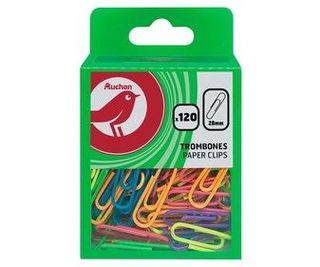 120 Clips Auchan Colores
