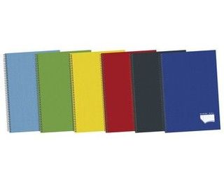 Cuaderno Auchan Ted 80 H 90 Gr 4X4 Surtido 6 Colores
