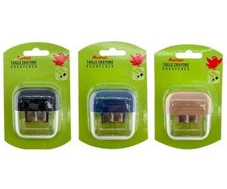 Sacapunta De 2 Orificios Con Deposito Auchan