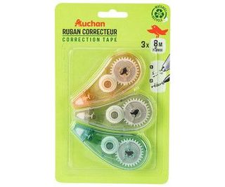 Auchan - 3 Cintas Correctoras 8M C/U